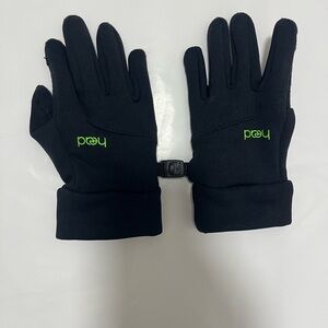 Head Black Kids Gloves, size medium